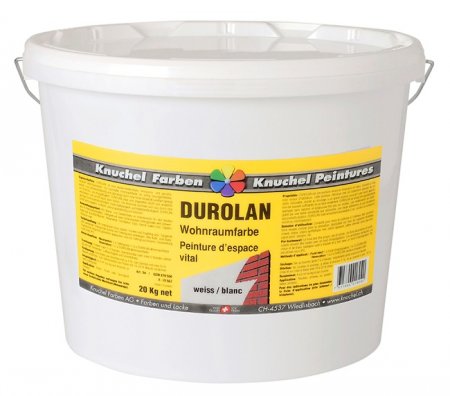 Wohnraumfarbe Durolan weiss 2.5kg
